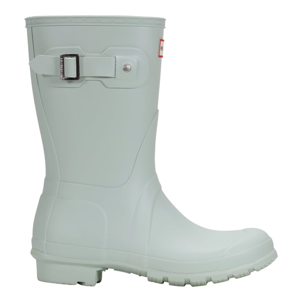 Hunter Light Blue Short Rain Waterproof Boots